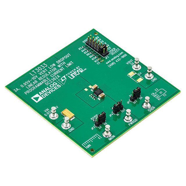 DC2362A Analog Devices Inc.  Cartes d'évaluation - Régulateurs de tension linéaires